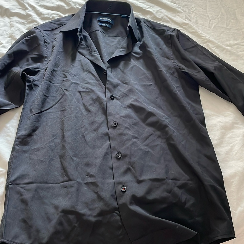 Men’s nautica dress shirt S
